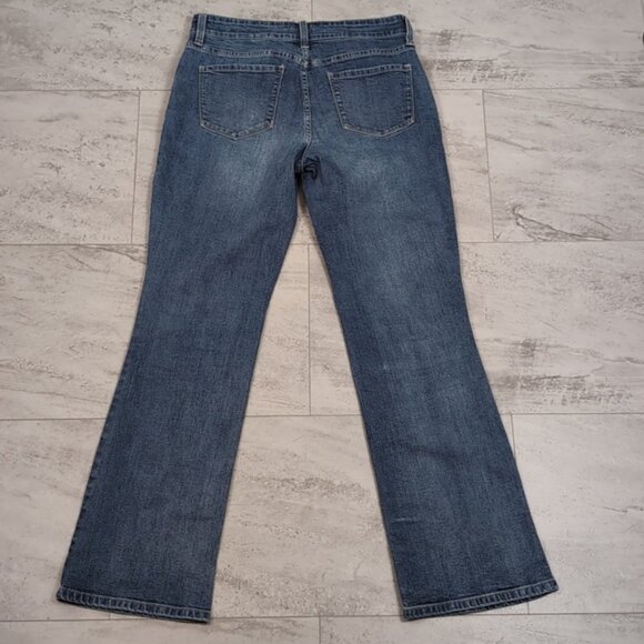 NYDJ Modern Bootcut Jeans 5-Pocket Medium Wash Slimming Denim Lift Tuck - Picture 9 of 12